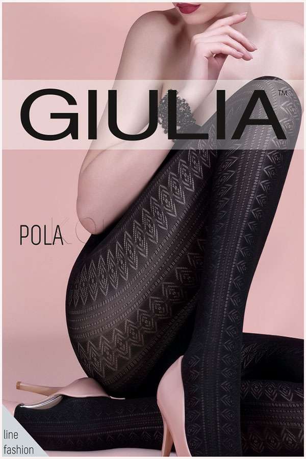 Колготки жіночі з візерунком GIULIA Pola 60 model 1